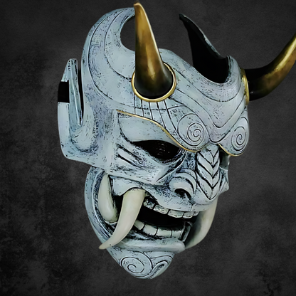 Graue Oni Maske - Image 2