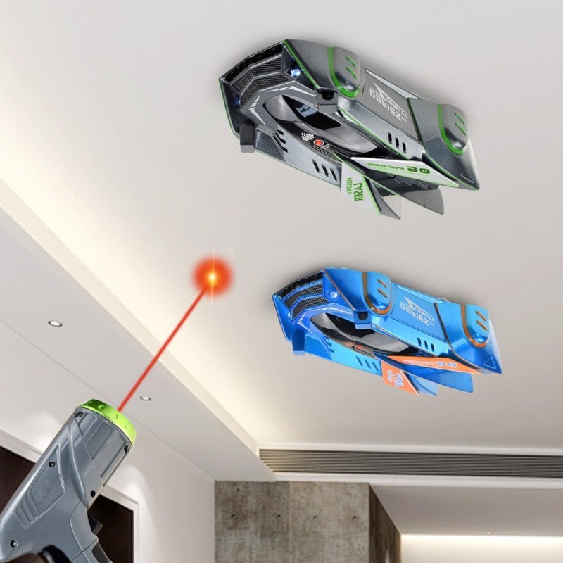 Ferngesteuertes Spielzeugauto mit Lasersteuerung