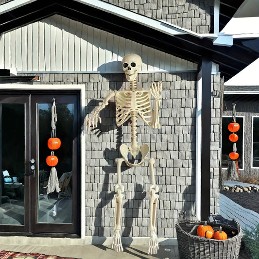 Halloween Skelett Kunststoff Deko Figur