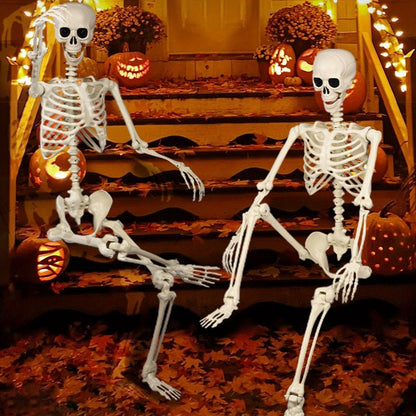 Halloween Skelett Kunststoff Deko Figur