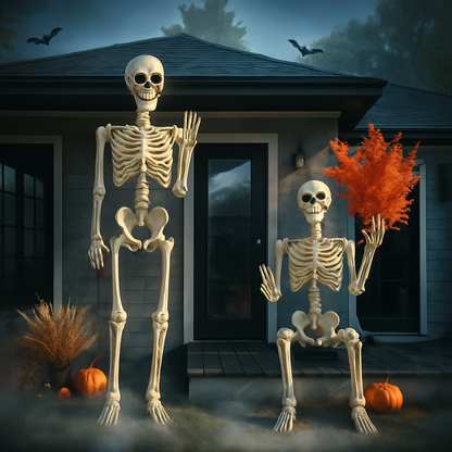 Halloween Giant Outdoor Skeleton Decoration - Image 1