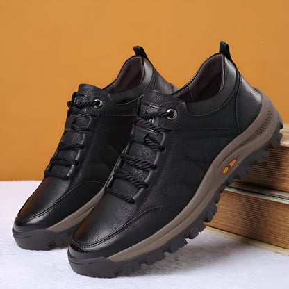 Leder Herren Freizeitschuhe Wasserdicht Rutschfest