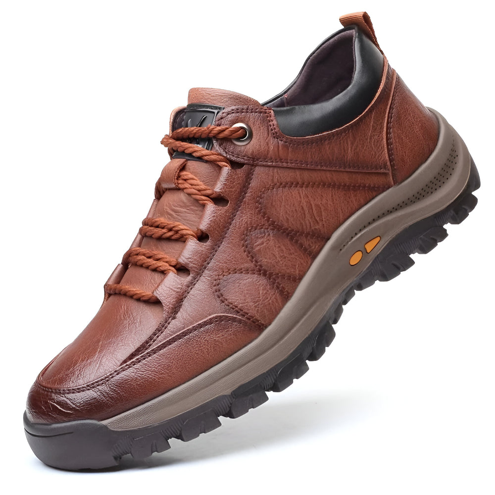 Leder Herren Freizeitschuhe Wasserdicht Rutschfest