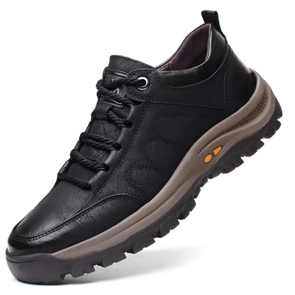 Leder Herren Freizeitschuhe Wasserdicht Rutschfest