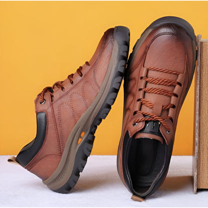 Leder Herren Freizeitschuhe Wasserdicht Rutschfest