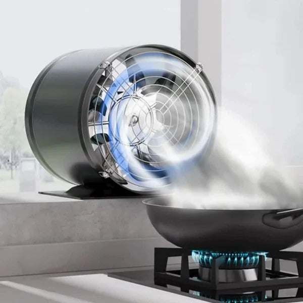 Lüftungsventilator leise Metallgehäuse Küche Bad
