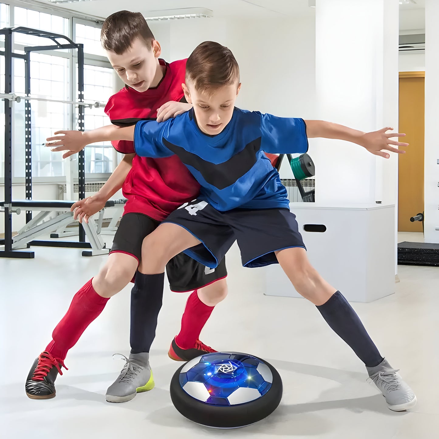 Fußball Indoor Hoverball mit LED Licht