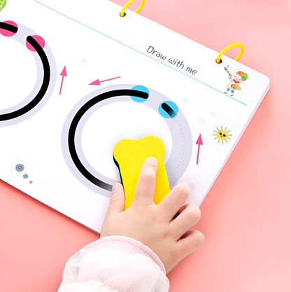 Lernheft Kinder Schreiben Zahlen Buchstaben Üben