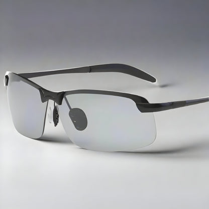 Sonnenbrille Metallrahmen Polarisierte Photochrom Gläser