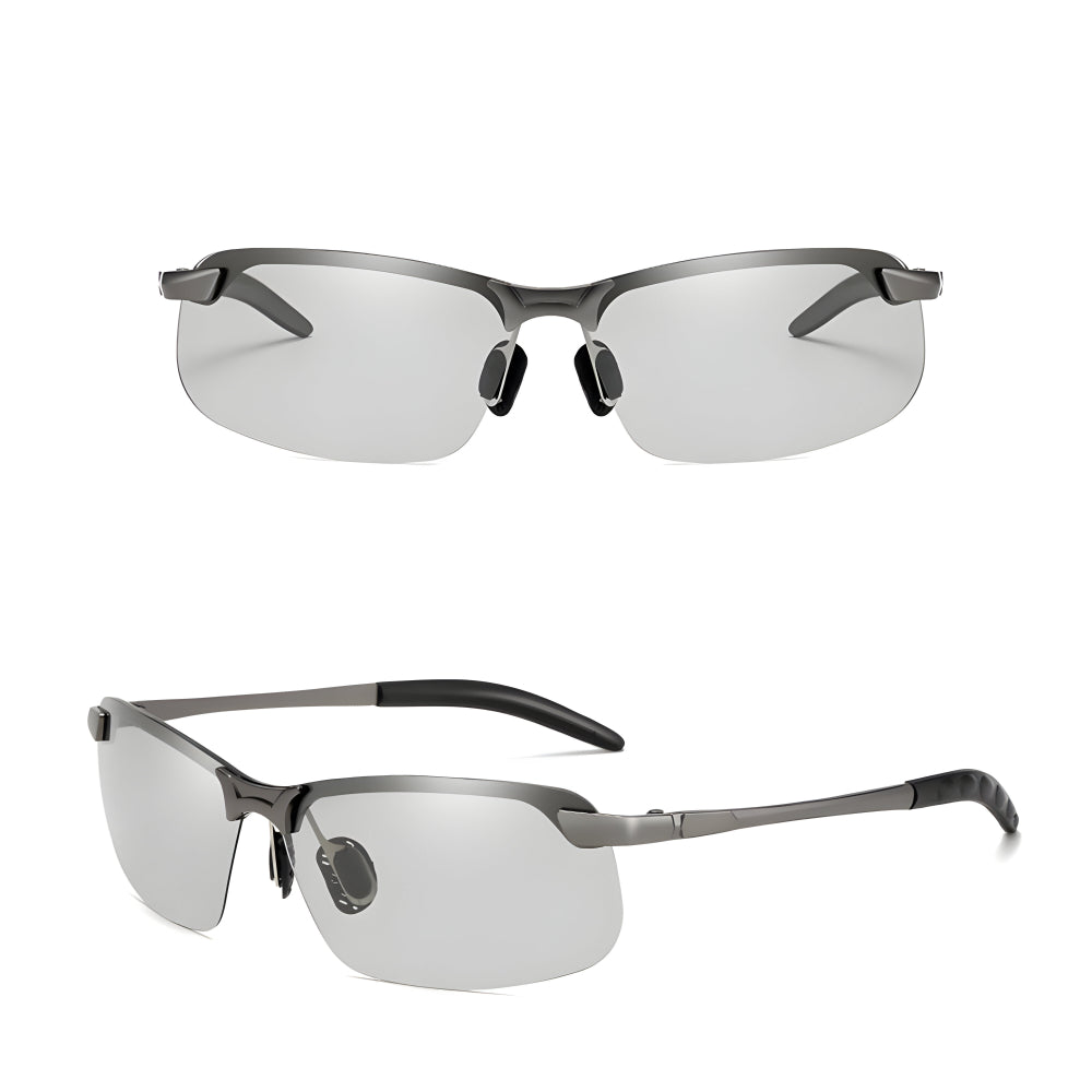 Sonnenbrille Metallrahmen Polarisierte Photochrom Gläser