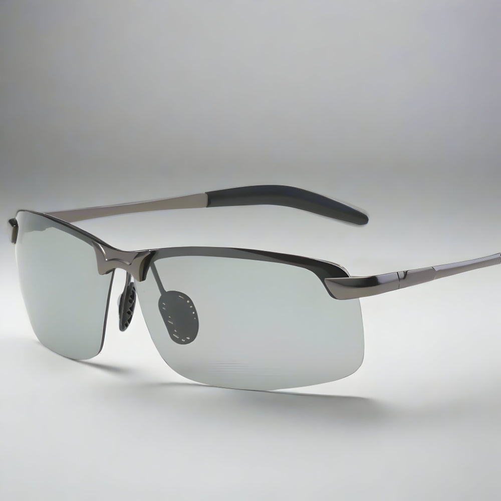 Sonnenbrille Metallrahmen Polarisierte Photochrom Gläser