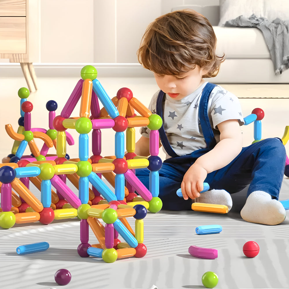 Magnetische Bausteine Lernspielzeug für Kinder