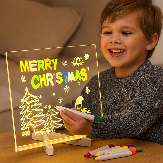 LED Schreibtafel Kinder Leuchtendes Zeichenbrett