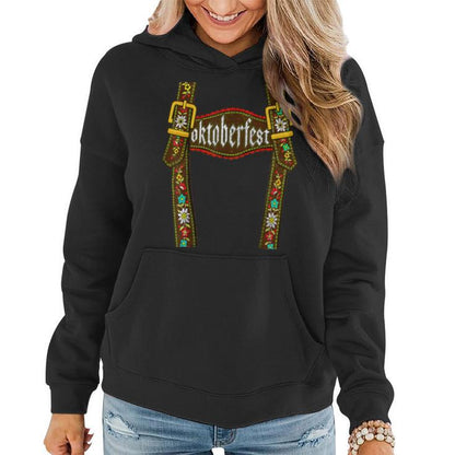 Damen Oktoberfest Hoodie | Langarm Kapuze