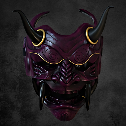 Lila Oni Maske - Image 1