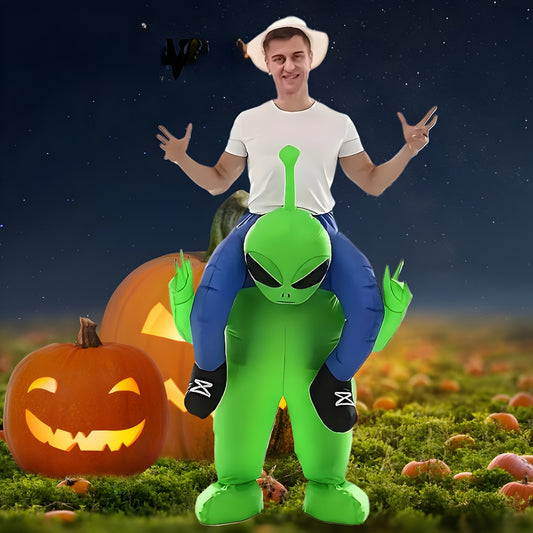 Halloween Alien Kostüm Aufblasbar Erwachsene
