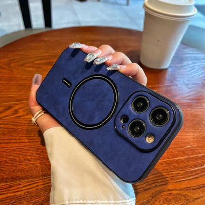Leder iPhone Hülle MagSafe Kompatibel