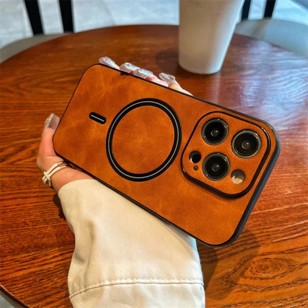 Leder iPhone Hülle MagSafe Kompatibel