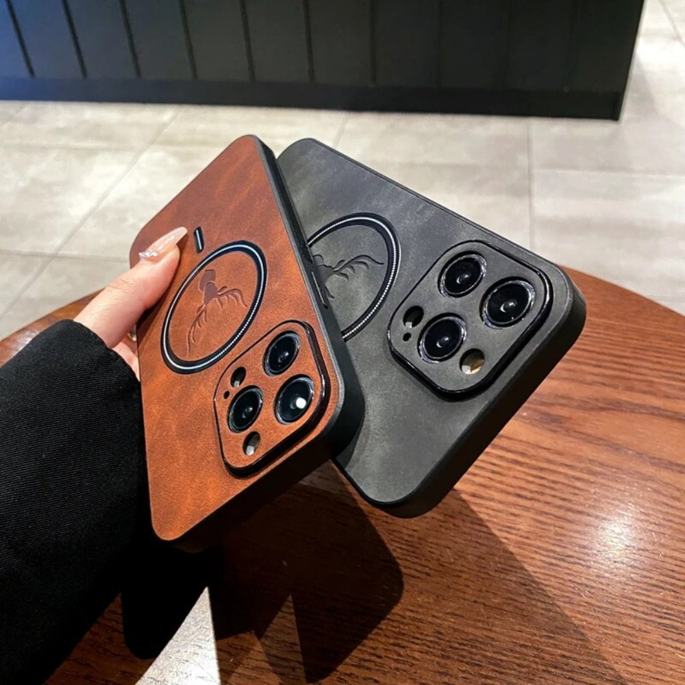 Leder iPhone Hülle MagSafe Kompatibel