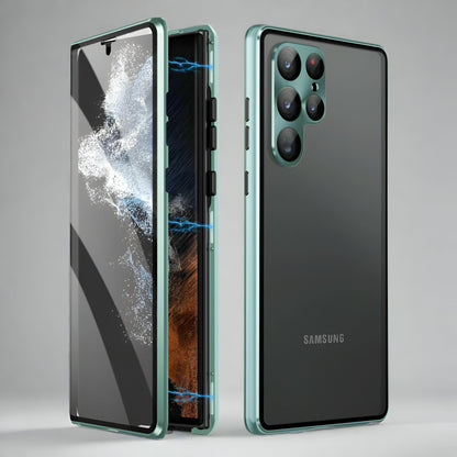Handyhülle Magnetisch Glas 360 Grad Schutz