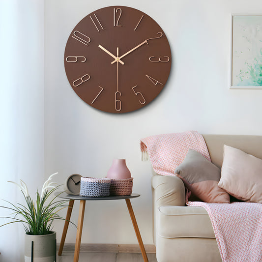Wanduhr Modern Kunststoff Minimalistisches Design