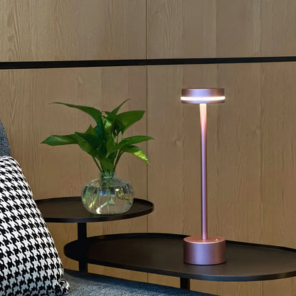 LED Tischlampe Kabellos Dimmbar Aluminium Modern