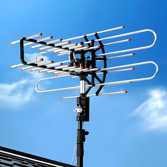 TV Antenne Außenbereich Langstrecke UHF VHF FM