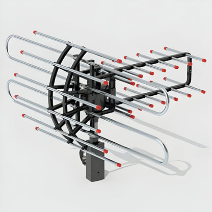 TV Antenne Außenbereich Langstrecke UHF VHF FM