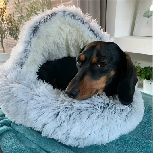 Hundebett Flauschig Warmes Kuschelnest