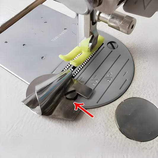 Nähmaschine Edelstahl Saumfuß Set Zubehör