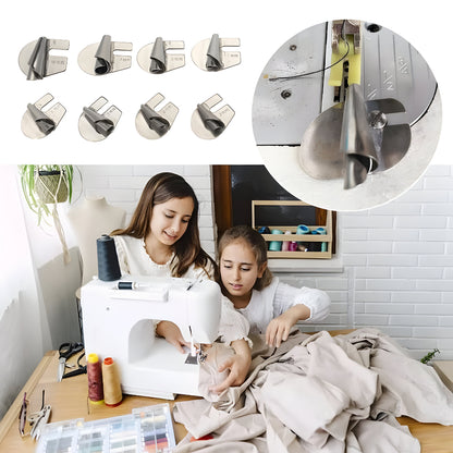Nähmaschine Edelstahl Saumfuß Set Zubehör