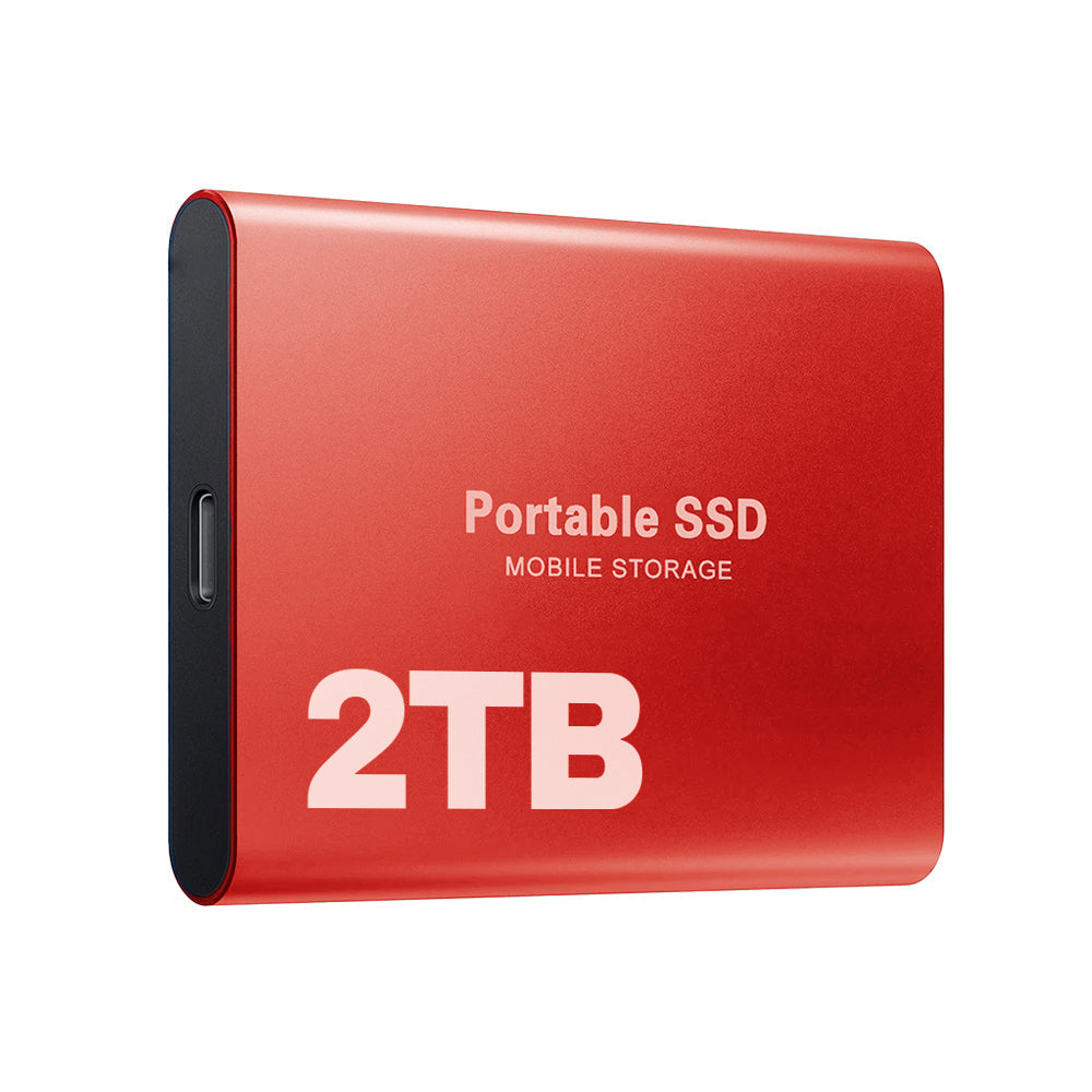 Externe SSD Tragbar USB-C 2TB Speicher