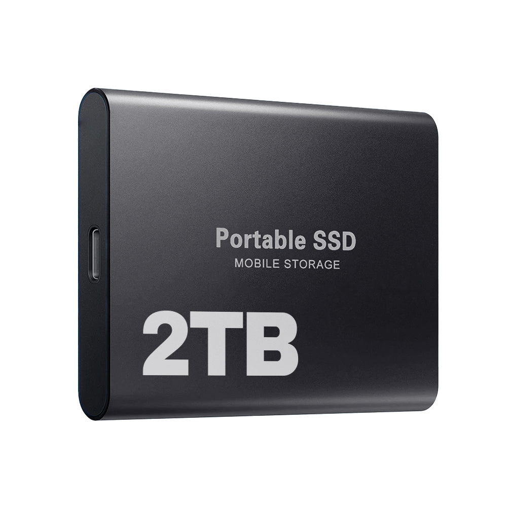 Externe SSD Tragbar USB-C 2TB Speicher