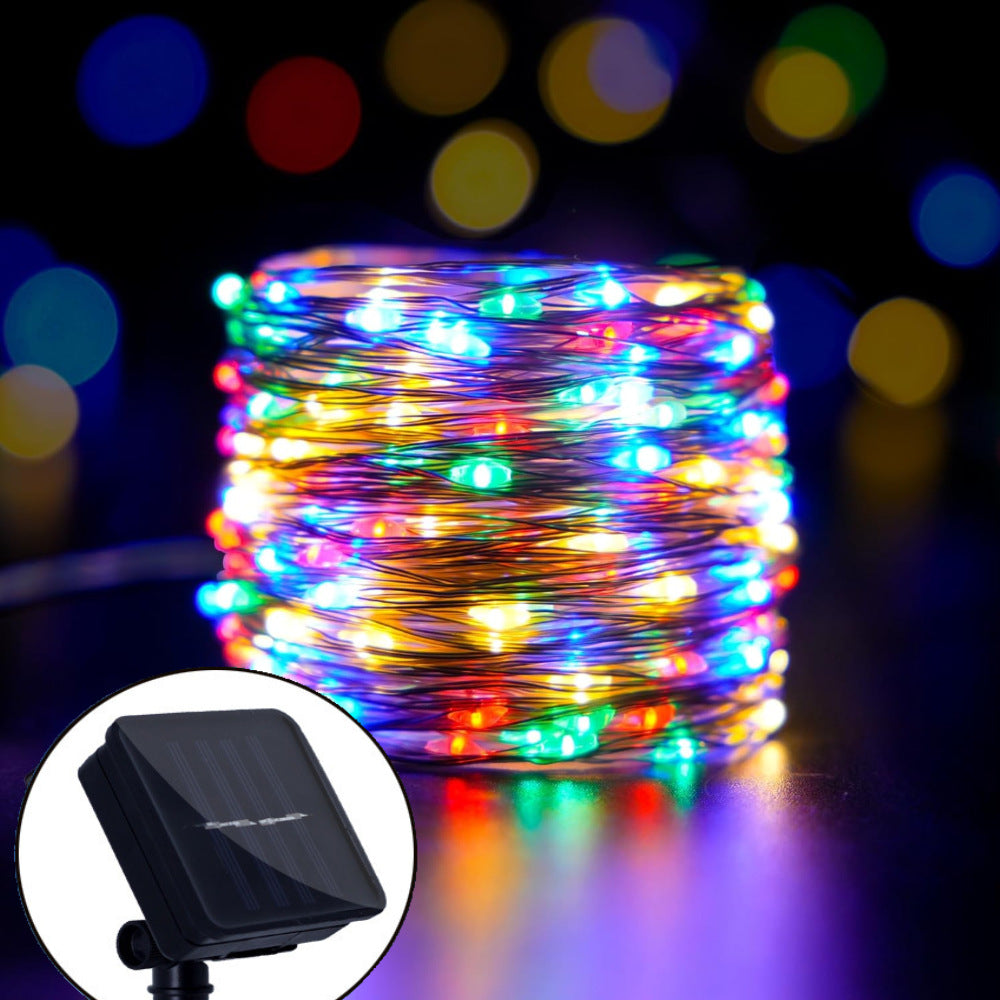 Solar LED Außen Lichterkette Wasserdicht