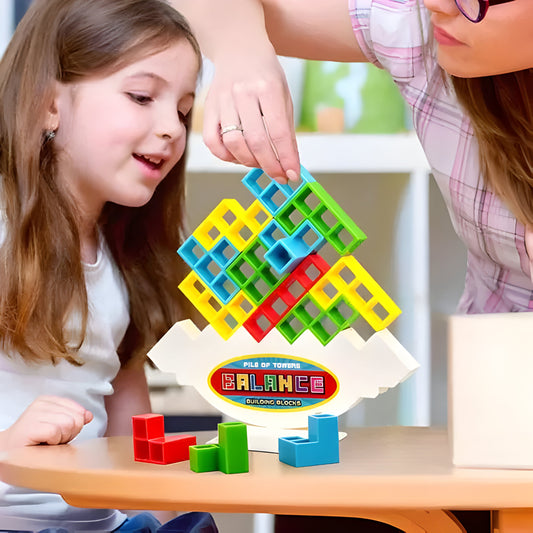 Spielzeug Bausteine Balance Turm Spiel