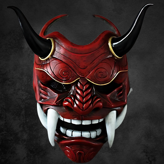 Traditionelle japanische Oni Maske - Image 1