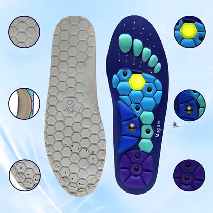 Magnetische Einlegesohlen zur Gewichtsreduktion