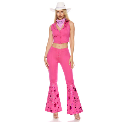Halloween Western Paarkostüm Polyester Set